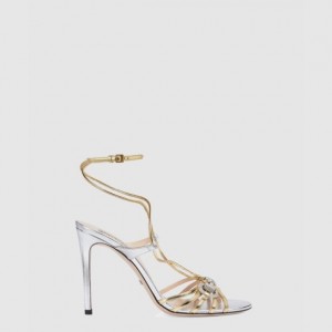 구찌 메탈릭 샌들 771596