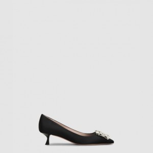 로저비비에 RV 부케 스트라스 버클 펌프스 5432