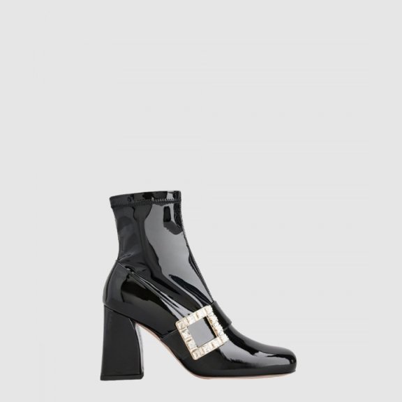 로저비비에 라이스톤 버클 앵클 부츠 5223