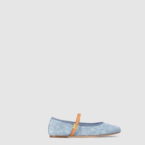 LV 로미 플랫 발레리나 1ACZA1