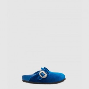 마놀로블라닉 벨벳 슬리퍼