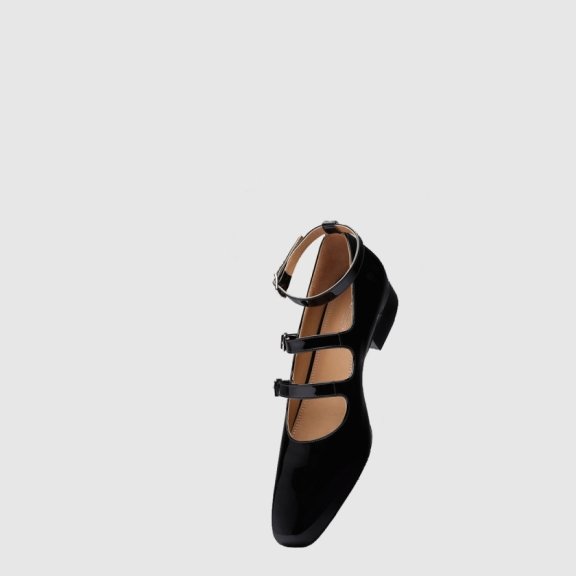 마르지엘라 Barbs 스트랩 발레리나 T8013