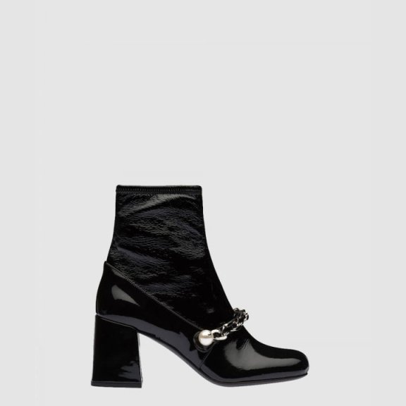 미우미우 가죽 부츠 5T607D