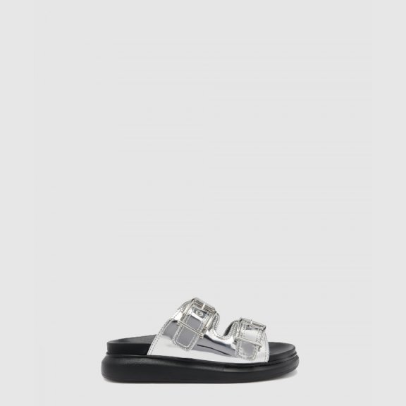 알렉산더맥퀸 가죽 슬리퍼 783254