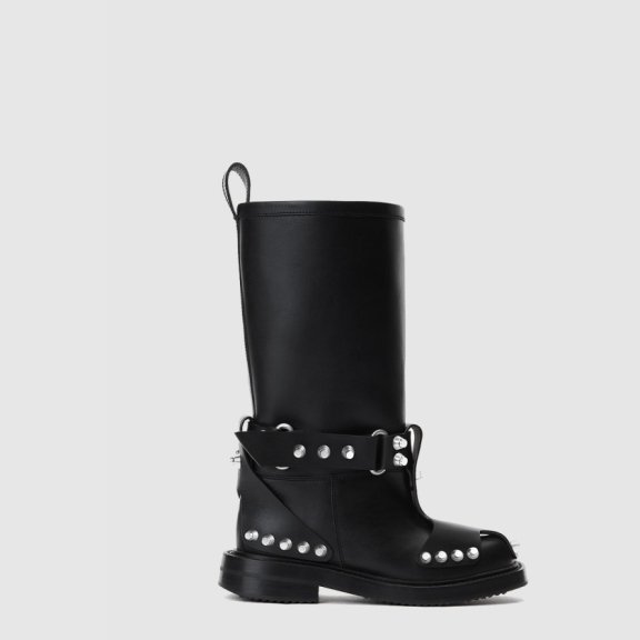 알렉산더맥퀸 Dixon 가죽 버클 부츠 027001