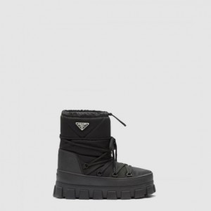프라다 나일론 개버딘 부츠 2U007N