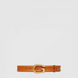 Gucci G버클 가죽 벨트 709951