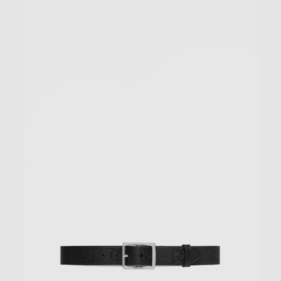 Gucci 로고 가죽 벨트 761567