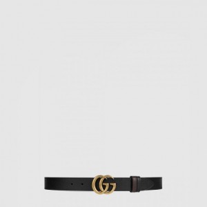 Gucci 리버서블 씬 벨트 643847