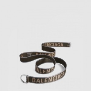 Balenciaga D 링 벨트 카키 703137