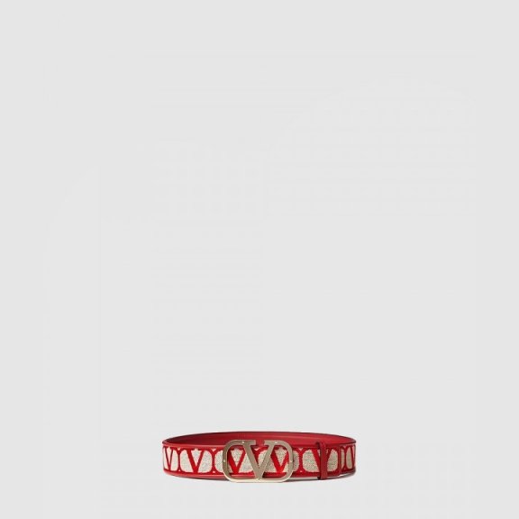 Valentino V 로고 벨트