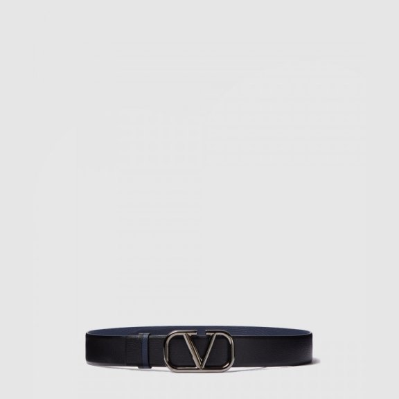 Valentino 양면 송아지 가죽 벨트