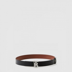 Burberry 레더 리버시블 TB 벨트 80525301
