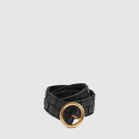 Bottega Veneta 오버사이즈 인트레치오 위빙 벨트 701227