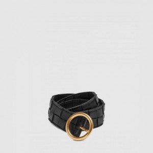 Bottega Veneta 오버사이즈 인트레치오 위빙 벨트 701227