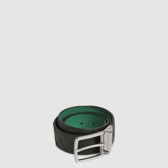 Bottega Veneta 인트레치아토 리버서블 벨트 652944