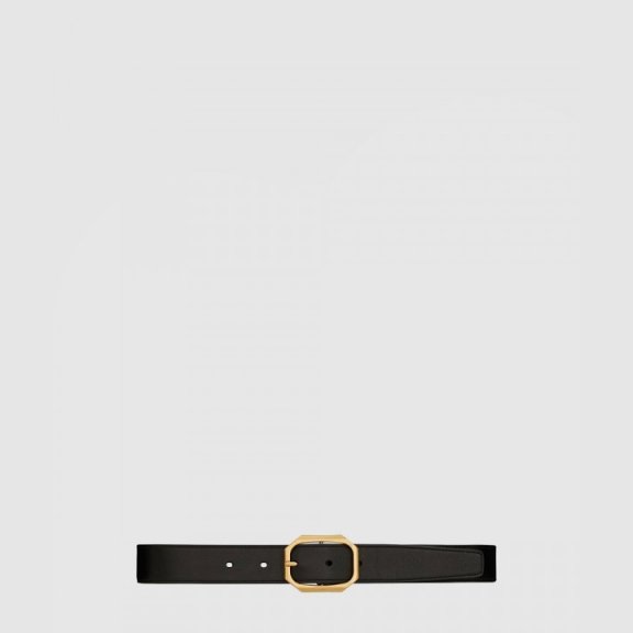 생로랑 가죽 팔각 벨트 669889