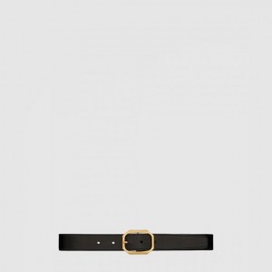 생로랑 가죽 팔각 벨트 669889