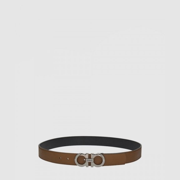 Ferragamo 리버서블 간치니 벨트 675542