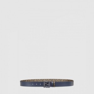 Fendi 가죽 리버서블 벨트 7C050