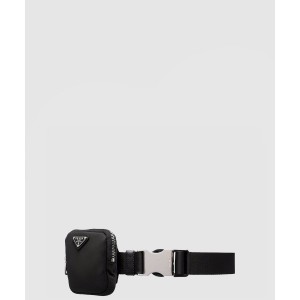 Prada 로고 파우치 버클 벨트 2CN076
