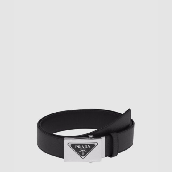 Prada 사피아노 가죽 벨트 2CM229