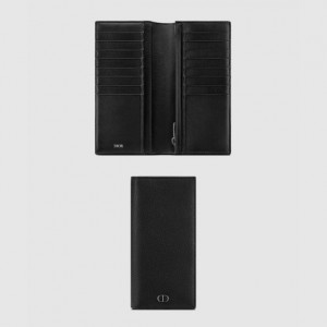 디올 CD Icon 버티컬 반지갑 2ESBC