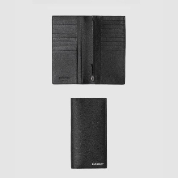 버버리 실버 로고 그레이니 폴딩 장지갑 80146421