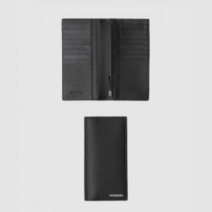 버버리 실버 로고 그레이니 폴딩 장지갑 80146421