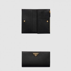프라다 가죽 장지갑 1ML009