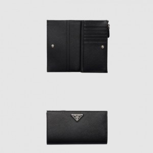 프라다 가죽 장지갑 1ML009