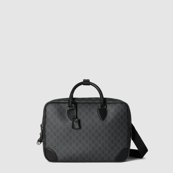 Gucci 엠블럼 미디엄 브리프케이스 821149