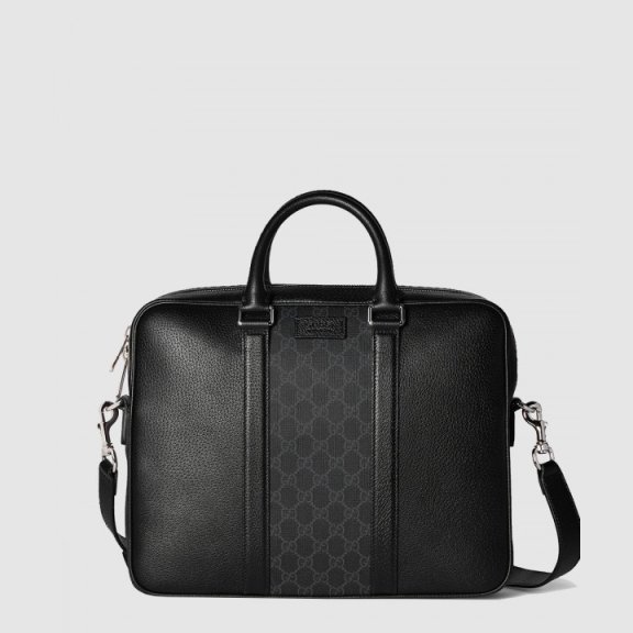 Gucci 태그 장식의 미디엄 브리프케이스 795461