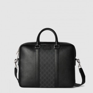 Gucci 태그 장식의 미디엄 브리프케이스 795461