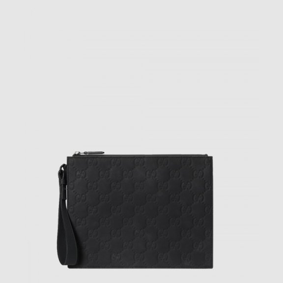 Gucci 러버 효과 파우치 771319