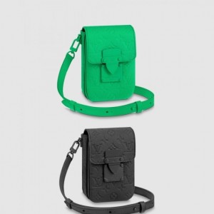 Louis vuitton S 락 버티컬 웨어러블 월릿 M81524