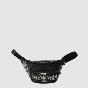 Balenciaga 그래피티 프린트 힙색 529550