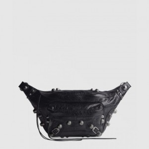 Balenciaga 미디엄 벨트백 블랙 742014