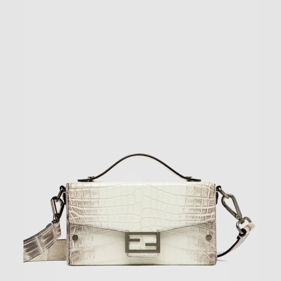 Fendi 소프트 트렁크 바게트 그라데이션 크로코다일백 7VA565