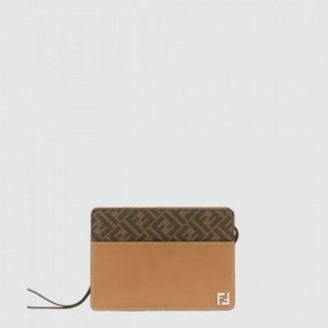 Fendi 스퀘어 FF 스탠딩 클러치 7N0145