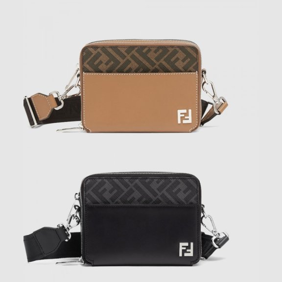 Fendi 스퀘어 FF 카메라 케이스 오거나이저 7M0357