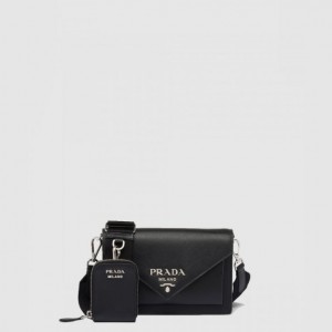 Prada 가죽 미니 엔벌로프백 1BP020
