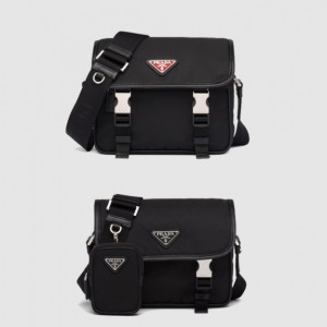 Prada 광택 가죽 클러치 2VH069