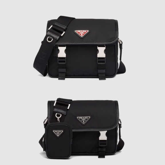 Prada 광택 가죽 클러치 2VH069