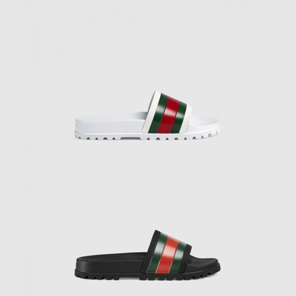 구찌 웹 삼선 슬리퍼 429469