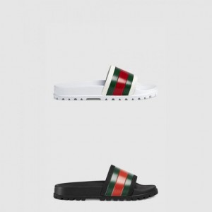 구찌 웹 삼선 슬리퍼 429469