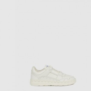 발렌티노 로우탑 송아지 가죽 스니커즈