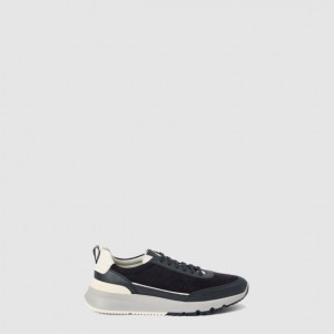 브루넬로 쿠치넬리 가죽 러너 251MZUSGGO278