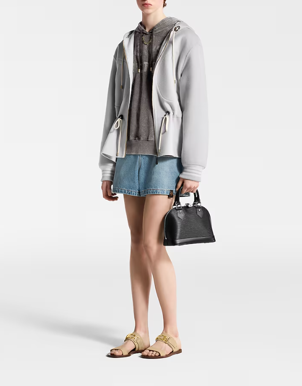 루이비통 알마 BB 에삐 에피 블랙 핸드백 M24645