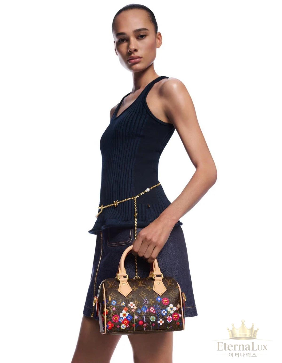 루이비통 LV x TM 슈퍼플랫 스피디 20 숄더백 M14175